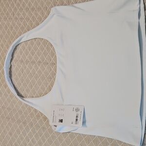 Athleta White Transcend Halter Top Size M New